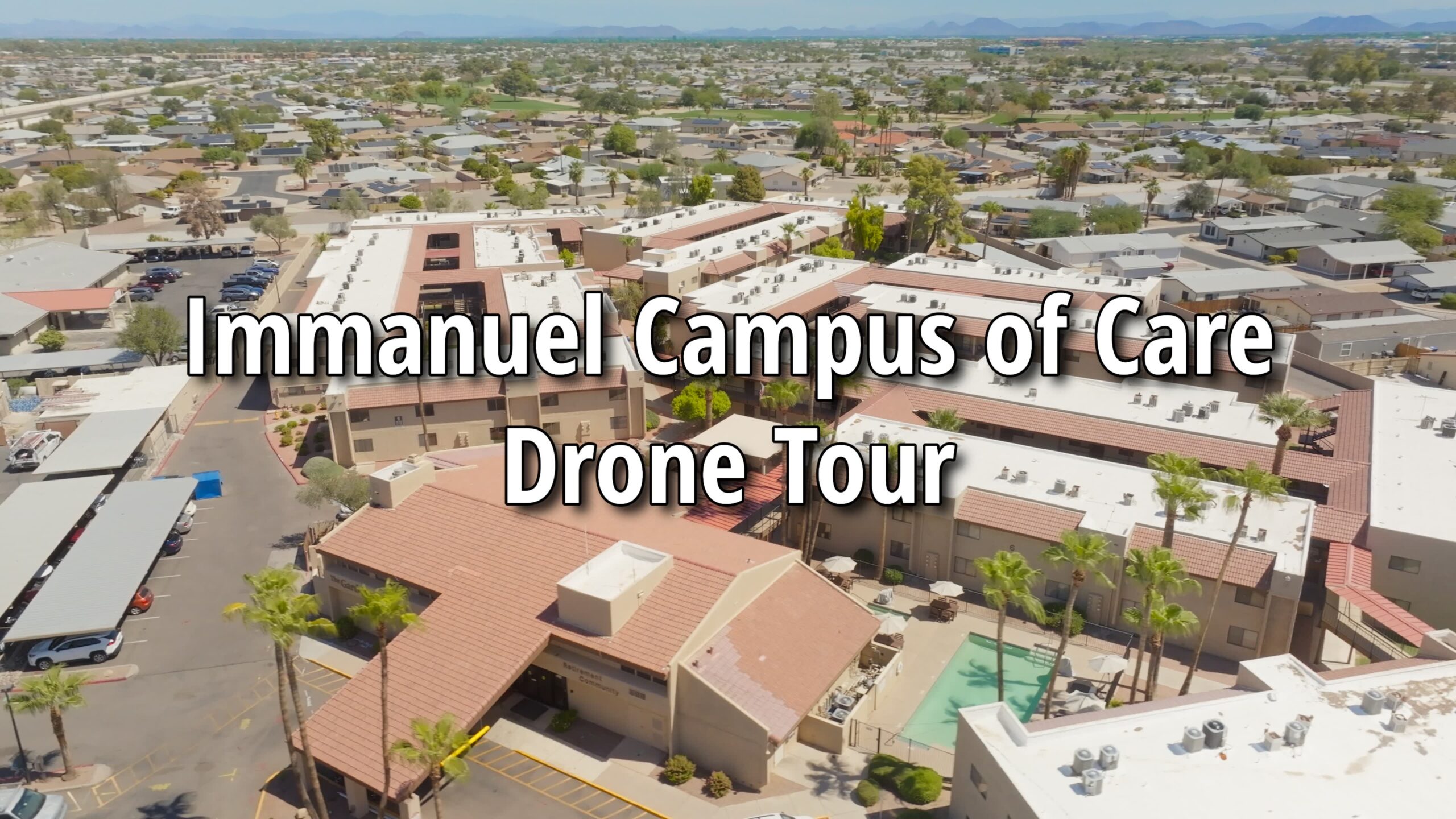 Drone Memory Care Tour
